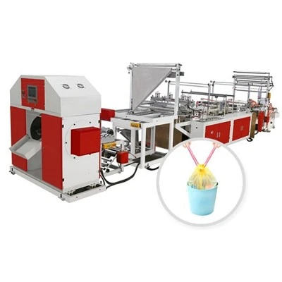 WSR800 رول کوڑے دان بیگ بنانے والی مشین رسی سیریز کے ساتھ